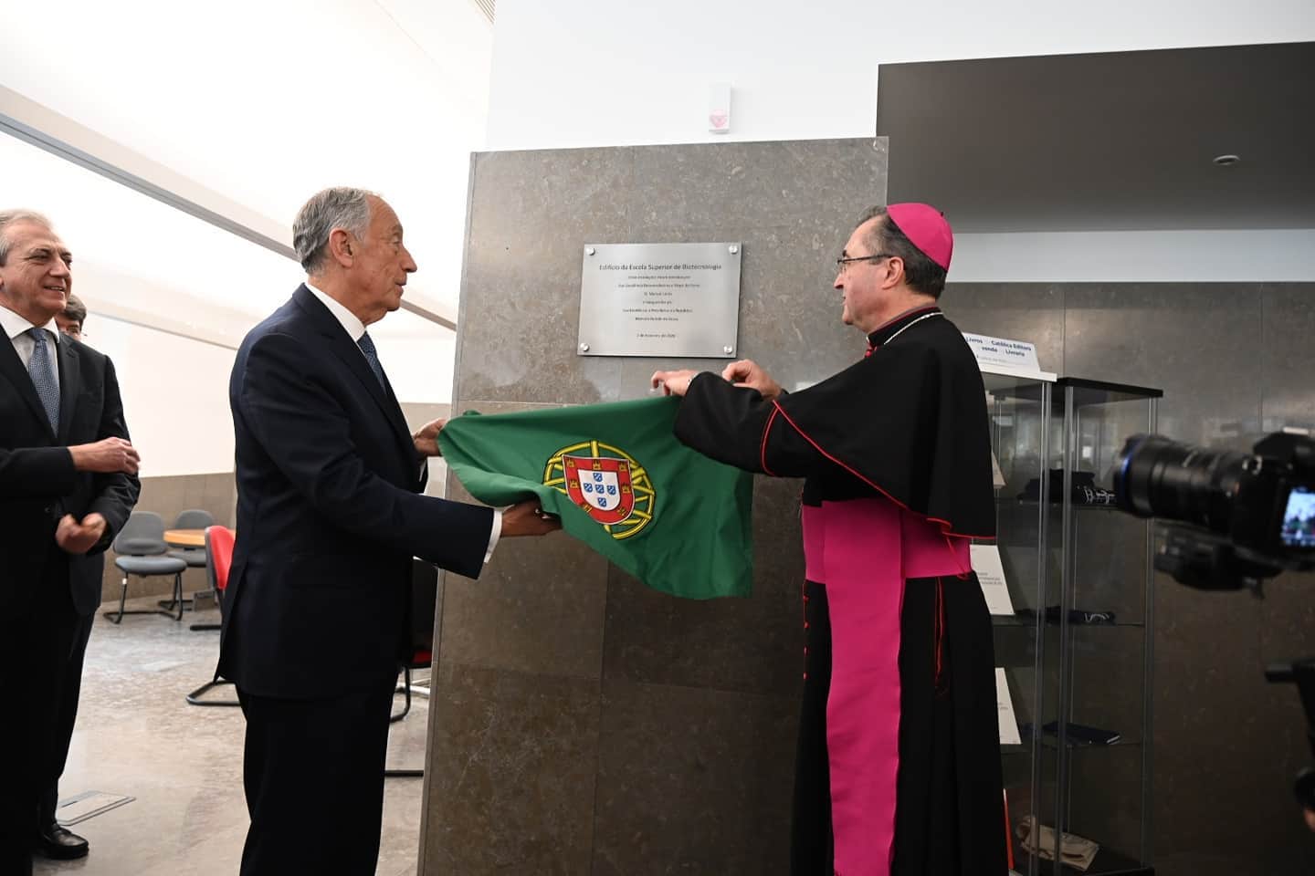 Inauguração do novo edifício da Escola Superior de Biotecnologia da Universidade Católica Portuguesa 