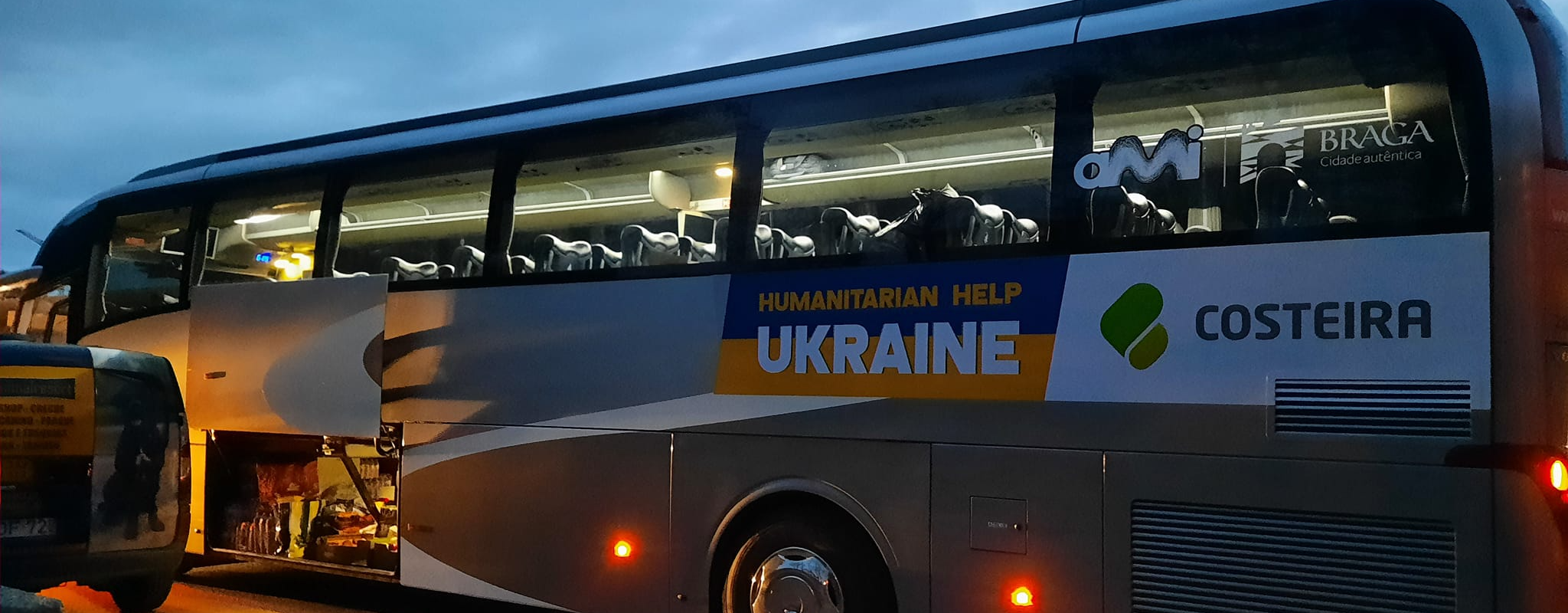 Costeira assegura autocarro para trazer cidadãos Ucranianos